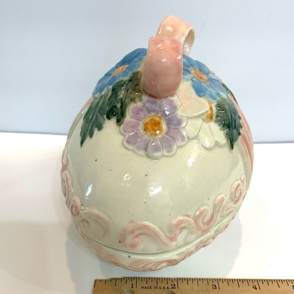 1970's/80s Vintage Ceramic Easter Egg Candy Dish - Picture 5 of 9